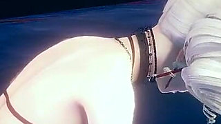 Hentai Sexy Girl Handjob and Fucked at Pool