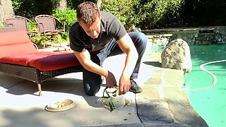 Sexy petite teen fucks oldie