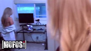 Mofos - Anikka Albrite and her hubby invite babysitter Madelyn Monroe for a steamy 3 way
