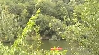 Amateur German Babes Sucking One Dick Outdoors