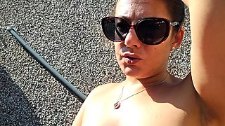 Addicted to public masturbation smoking hot Norty