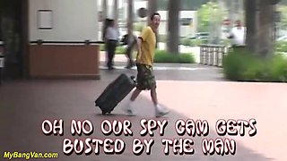 Busty Milf Gets An Bangvan Invitation