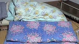 Busty Japanese Babe Gets Fucked and Creampied In a Small Room