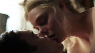 Elle Fanning tits in nude and sex scenes