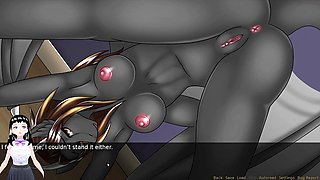 Unshaven visual novel featuring big boobed characters and furry action
