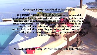 gentle fetish anal actions with latex and bdsm