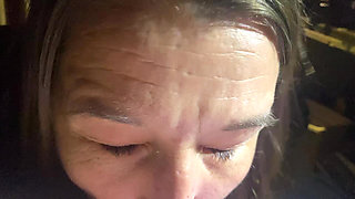 Sucking My Friends Stiffy as His GF Is Clueless