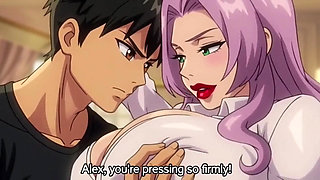 Horny stepmom grabbed by stepson when no one at home