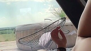 Preparing a Beautiful Young Sexwife for Two Dicks