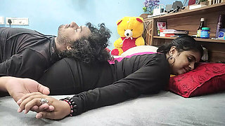 Vaishnavy and Sharun Raj Hot Mallu Couple Fuck in Steamy Bedroom Romance - Indian Sex Scene
