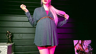 Teacher Is Pregnant by Her Students, She Likes Sex with Them