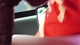 Trying Outdoor Car Blowjob