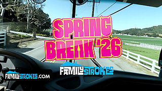 Julia's College Virgin Teaser - Spring Break Begins