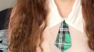 College Schoolgirl Fucks Professor