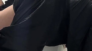 Crazy Toilet Farts in Black! Nipple Pops