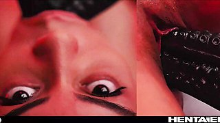 Aristocratic Octavia Red and Josephine Jackson's big ass big boobs scene