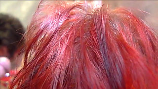 Tattooed Redhead MILF Stretched Wide by Throbbing Cock in Wild Ride