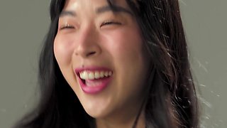 Korean stunner onanism to total ejaculation