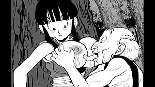 Horny brunette MILF with a big ass in a steamy porngame session