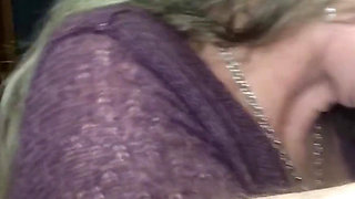 Cuckold POV Blowjob! Husband Watches Rough CIM! Maxxximummilf