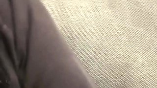 Flexible foot fetish masturbating with feet and hands