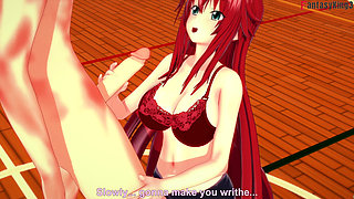 Rias Gremory Seduces Me and Invite Me to Fuck in the Gym - Dxd Ntr Madness Series
