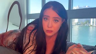 Blonde Step Sister Rosie Rider Forgot Panties In Bed - Big Ass PAWG