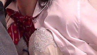 Older Man Fantasy Smiling Girl with Thick Lips Gets Lost in Deep Kisses and Playful Touch Before Intense Finish