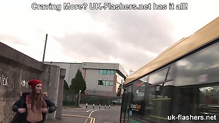 Anyone Else Wanna See Some Tits? Tina Blade Flashing Everyone at UK-Flashers