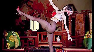 Car Toon In 3d Cute Cosplay Slut Have Her First Time Threesome Sex