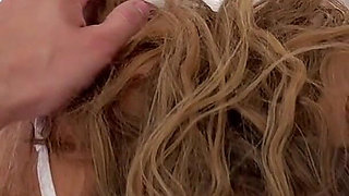 In the Same Bed with His Stepsister, He Fucked This Beauty Hard.
