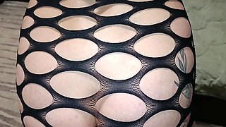 Brunette Anal Destroyed Hard Orgasm and Cum Leaking Out