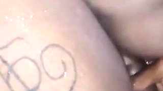 Friend in the Motel Pool