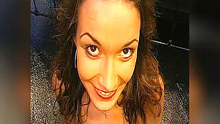 Ggg - Bukkake Slut Swallows Cum in Gangbang