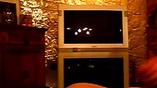 BBC Fucks Girl in the Kitchen as Hubby Watches