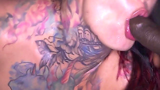 Gangbang a Curvy with Amazing Natural Tits Ends up Doing Squirt and Double Vaginal with BBC