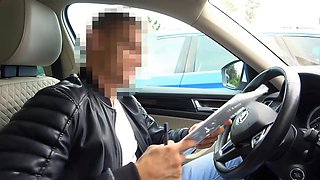 Debt4k. lady pays debt for vr helmet by offering collector her labia