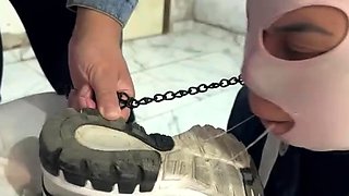 Goddess Beh - First Day Of My New Maid (Cleaning Shoes) —