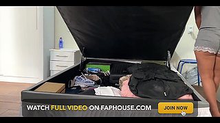 Camera Caught Niece Arranging the Trunk