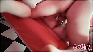 Insatiable Granny! Curvaceous Willa Fucks Another College Thick Hard Cock!