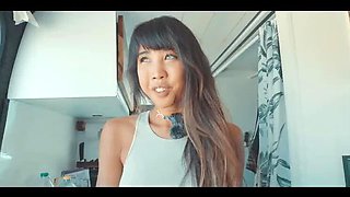 DaringKiara's Outdoor Solo Adventure: Nude Flashing & Fingering in Public