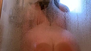 Great Big Boobs On Masturbating Redhead