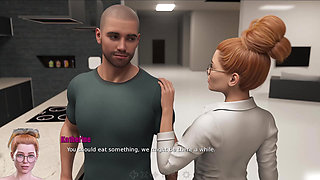 Adored by the Devil #18 - Animated Sex Game - Redhead MILF Outdoor Sex!