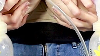 Milking My 36 H Tits