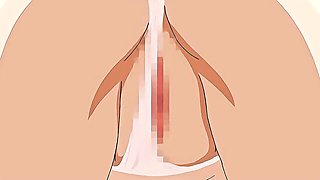 Angel's big tits scene by Hentai Universe