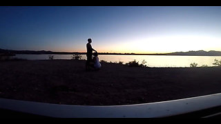 Wife Beach Vacation Sex and Suck Cock Twice