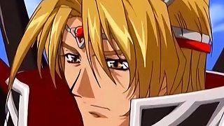 Hot busty anime teens flying around