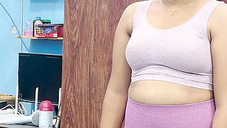 Gym Trainer Hard Fuck a Trainee Girl in Gym Practise Time at Her Home