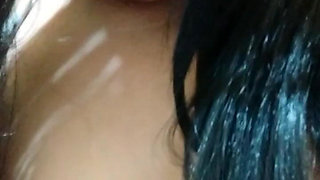 Big-assed Woman in a Red Thong Eager to Fuck a Guy Who'll Finish Inside Her