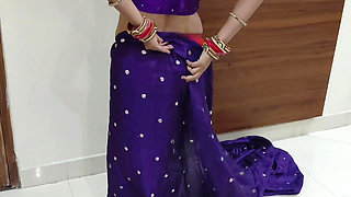 Hot Indian Wife in a Hotel Room with Her Boss